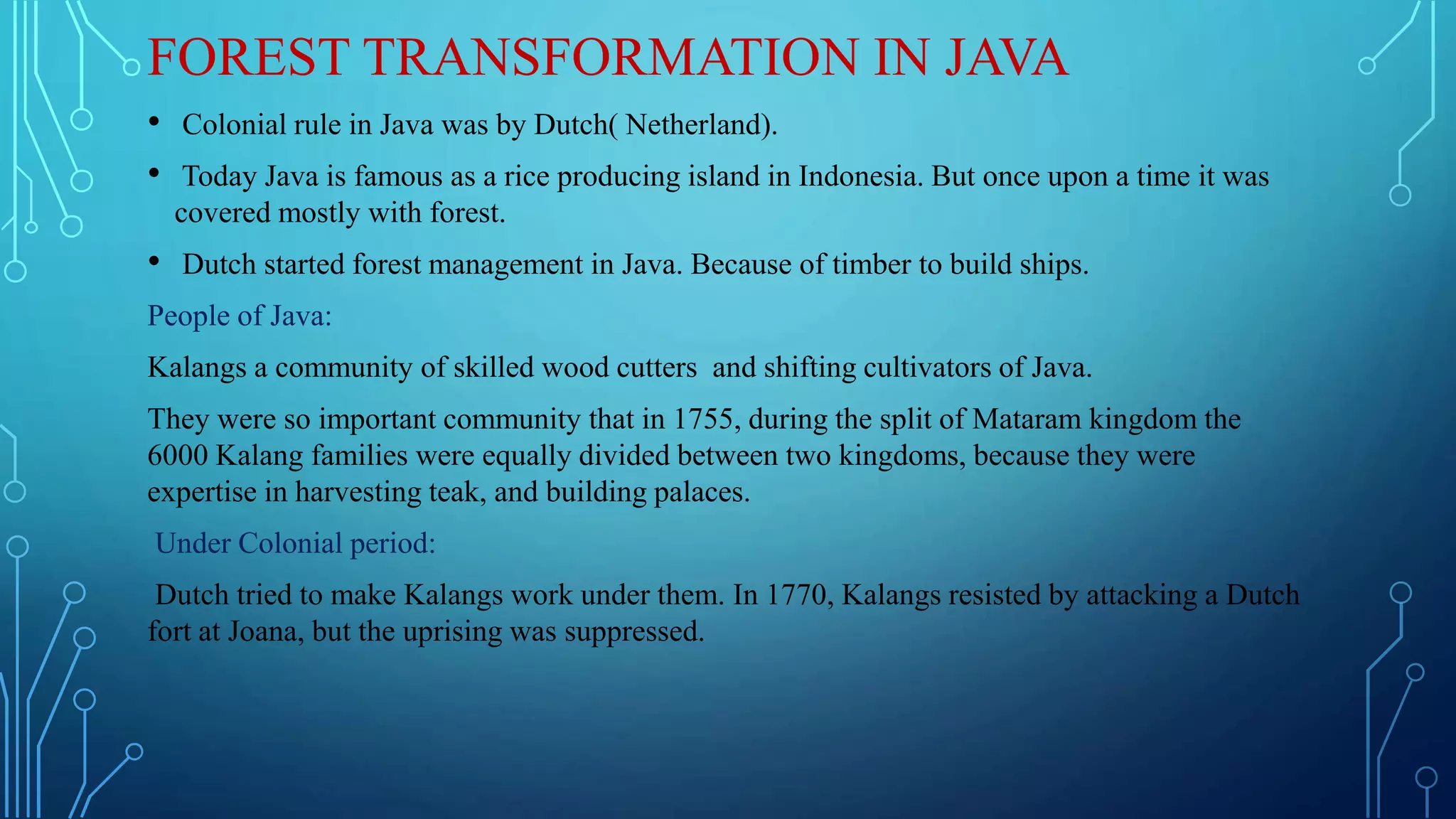 PPT on forest society and colonialism full lesson | PPTX