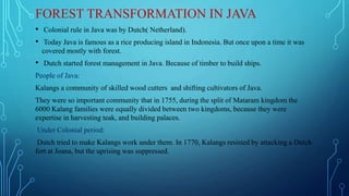 PPT on forest society and colonialism full lesson | PPT