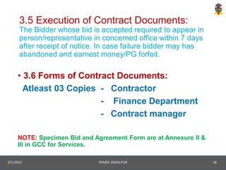 PPT on GCC for Service Contract.pdf railway | PDF