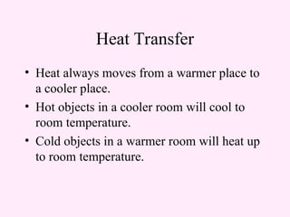 ppt on heat transfer IGCSE Physics on the three types of heat transfer ...