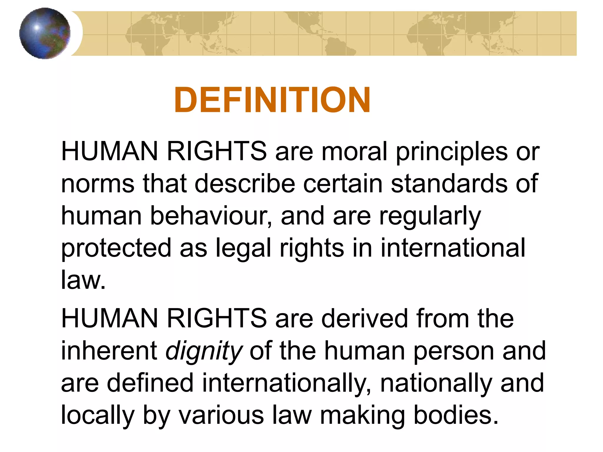 Ppt on human rights | PPTX