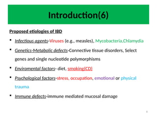 Ibd Introduction Inflammatory bowel disease (IBD) is an immune-mediated chronic ...