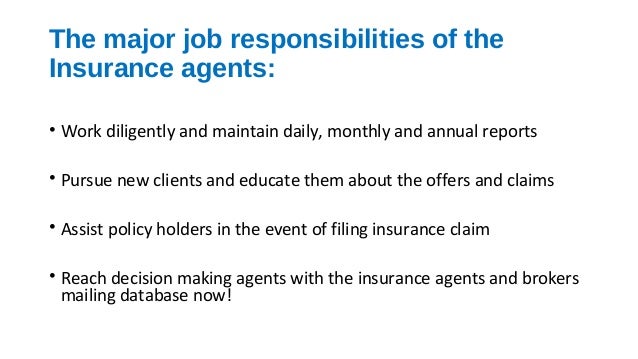 Insurance Agents