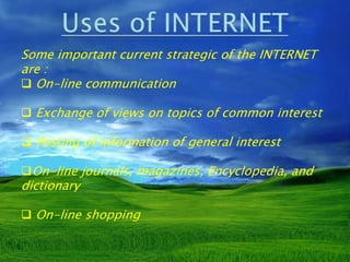 ICT Presentation - Std 10th C | PPTX