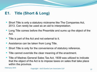 ppt on principles of interpretation of statutes.ppsx