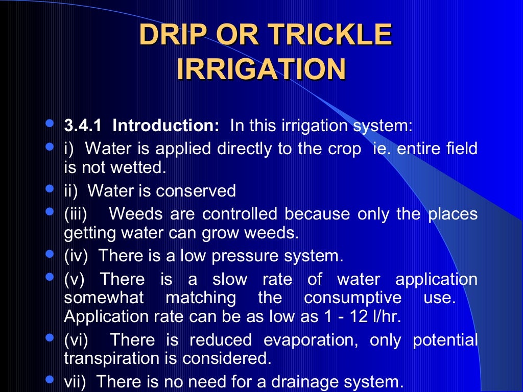 Ppt On Irrigation