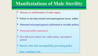 Male sterility and Self-incompatibility with DK Arya Sir | Dev Kumar ...
