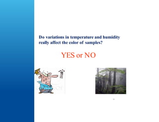 Material Color Approval Procedure Training for QA Team | PDF