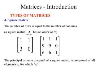Ppt on matrices and Determinants | PPT