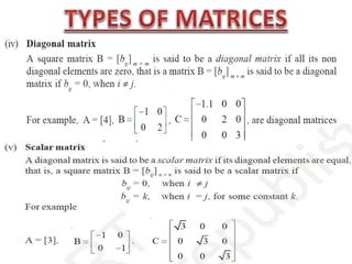 Ppt on matrices | PPTX