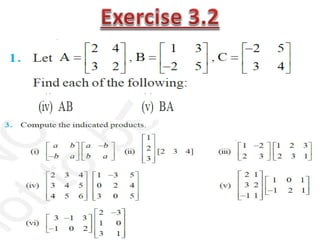 Ppt on matrices | PPTX