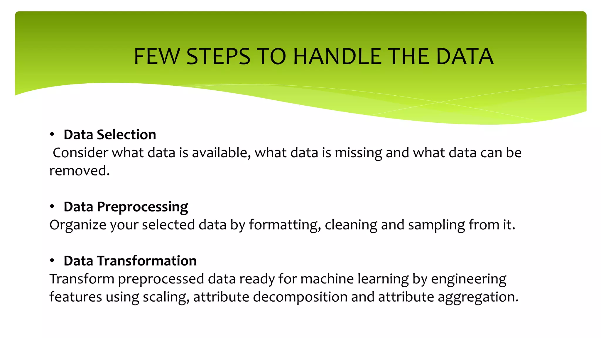 PPT ON MACHINE LEARNING by Ragini Ratre | PPT