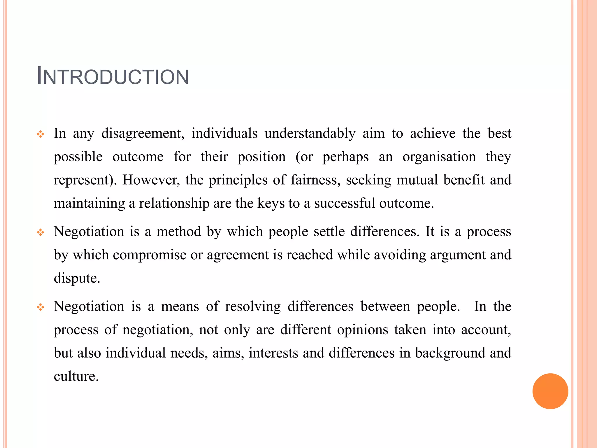 Ppt On Negotiation In India Pptx