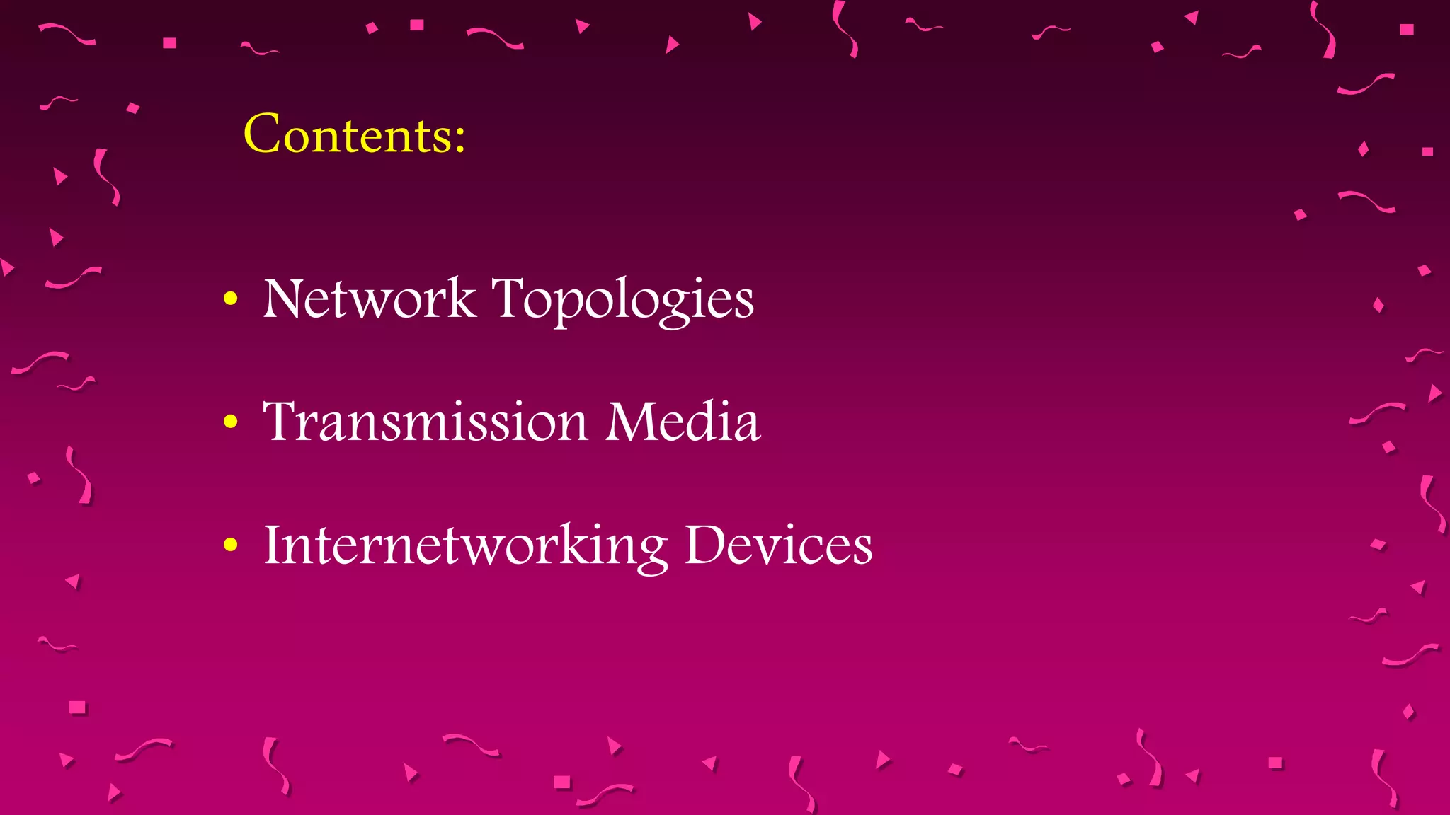 Ppt on network topologies | PPTX