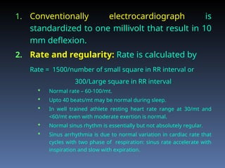 PPt on Normal ECG & P Wave with Normal ECG & P Wave.ppt