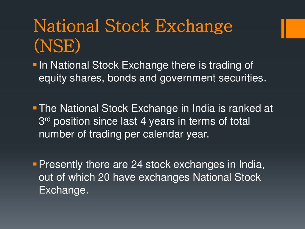 National Stock Exchange India