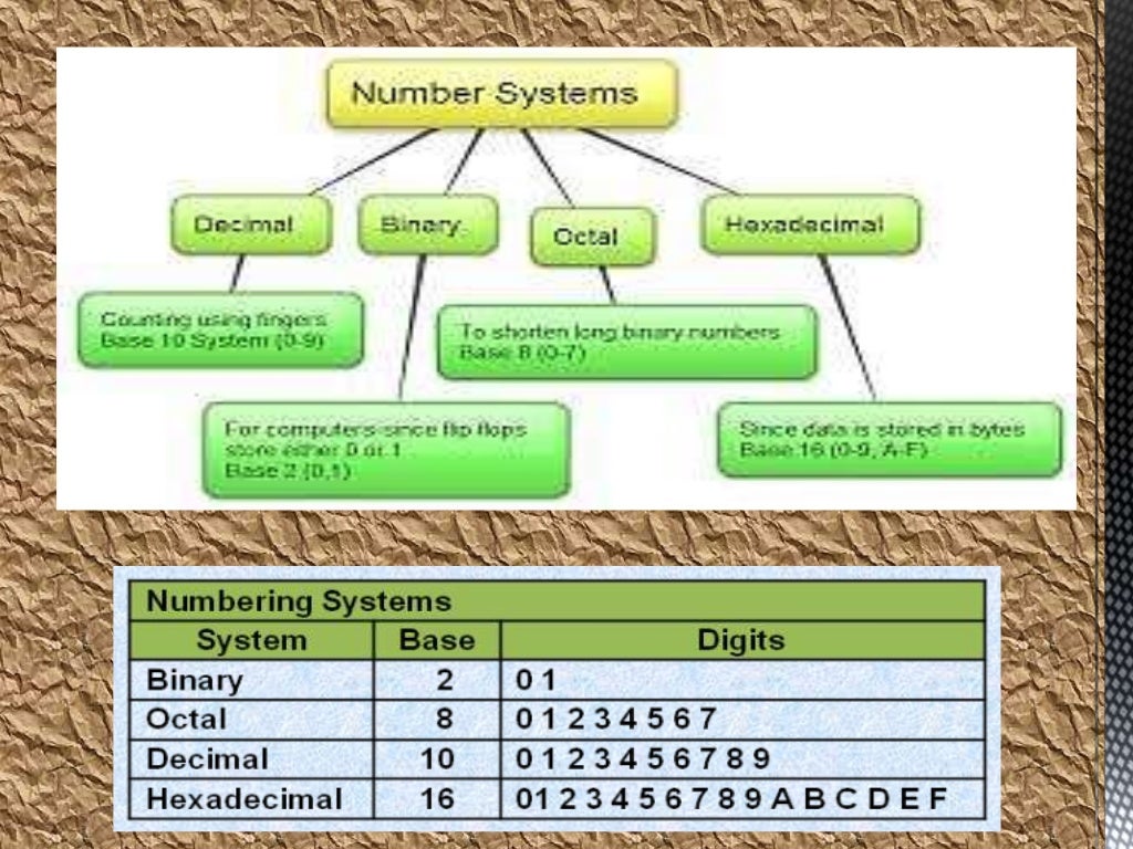 presentation of number system