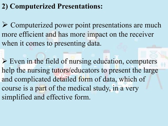 Ppt on nursing informatics | PPTX | Healthcare Industry | Industries