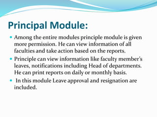 Ppt on online leave planner | PPT