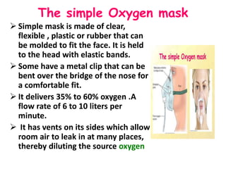 Ppt on oxygen administration | PPTX