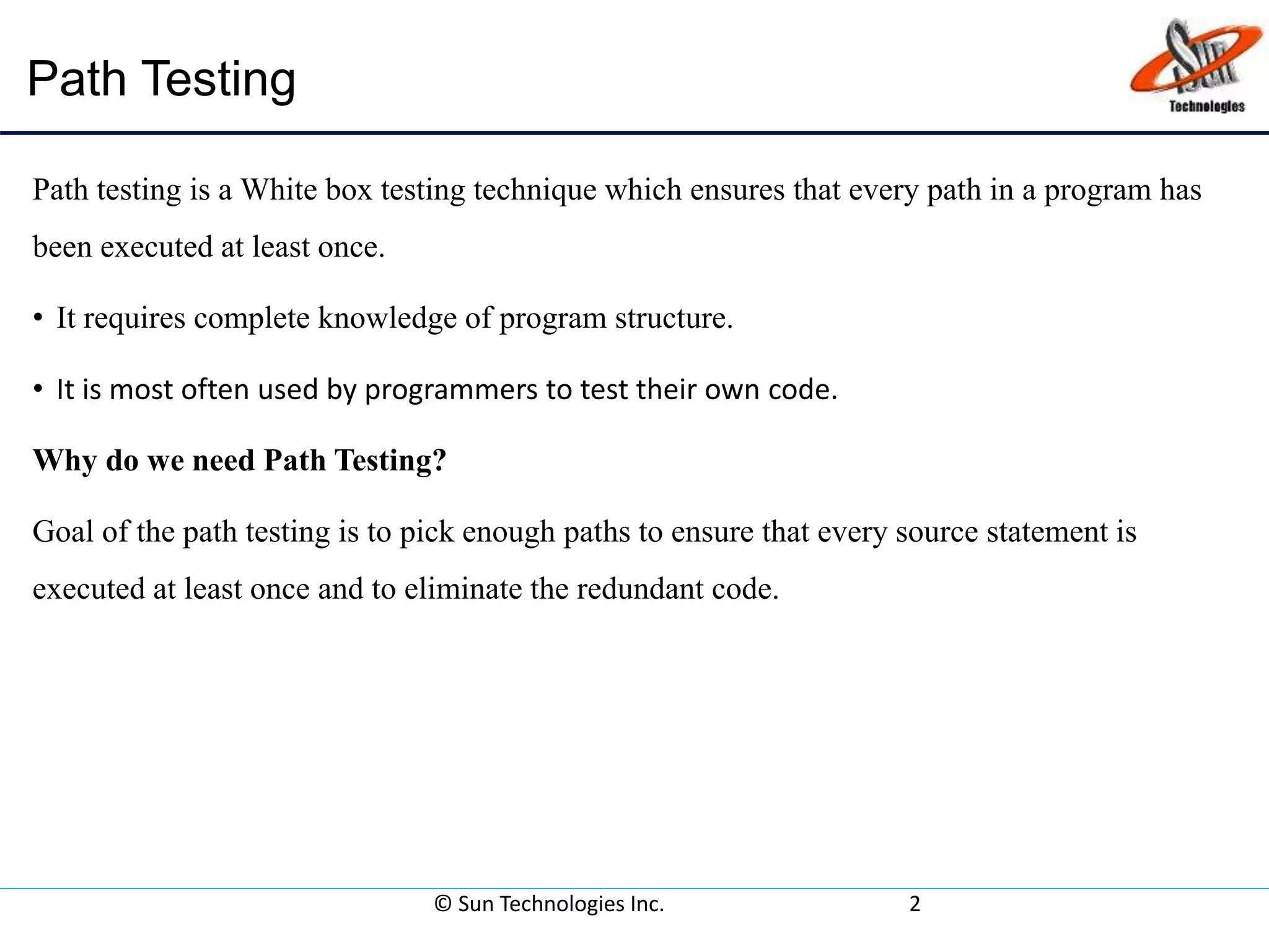 Path Testing | PPTX