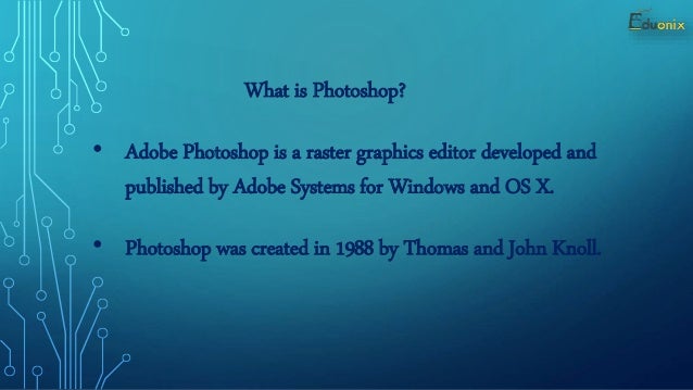 ppt on photoshop internet of things ppt