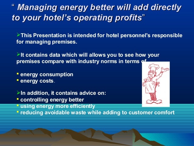 Casino energy efficiency