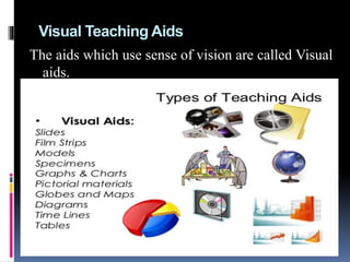 Ppt on preparation, selection & use of teaching aids | PDF