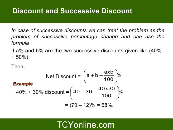 70 calculate discount to how loss profit 2009 CAT for PPT tcyonline.com and on by