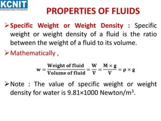 PPT ON PROPERTIES OF FLUID.pptx