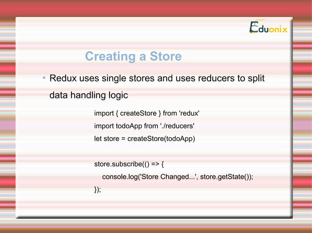 Getting started with React and Redux