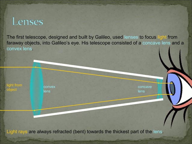 PPT on refraction and lenses by pg | PPT