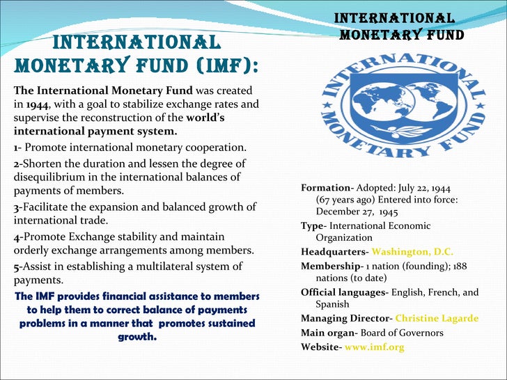 Main role of international monetary and financial systems in international trade