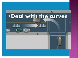 •Deal with the curves
 