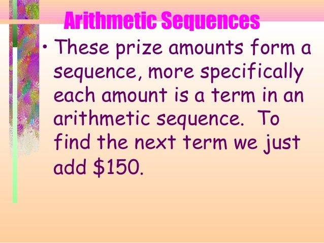 sequence ppt