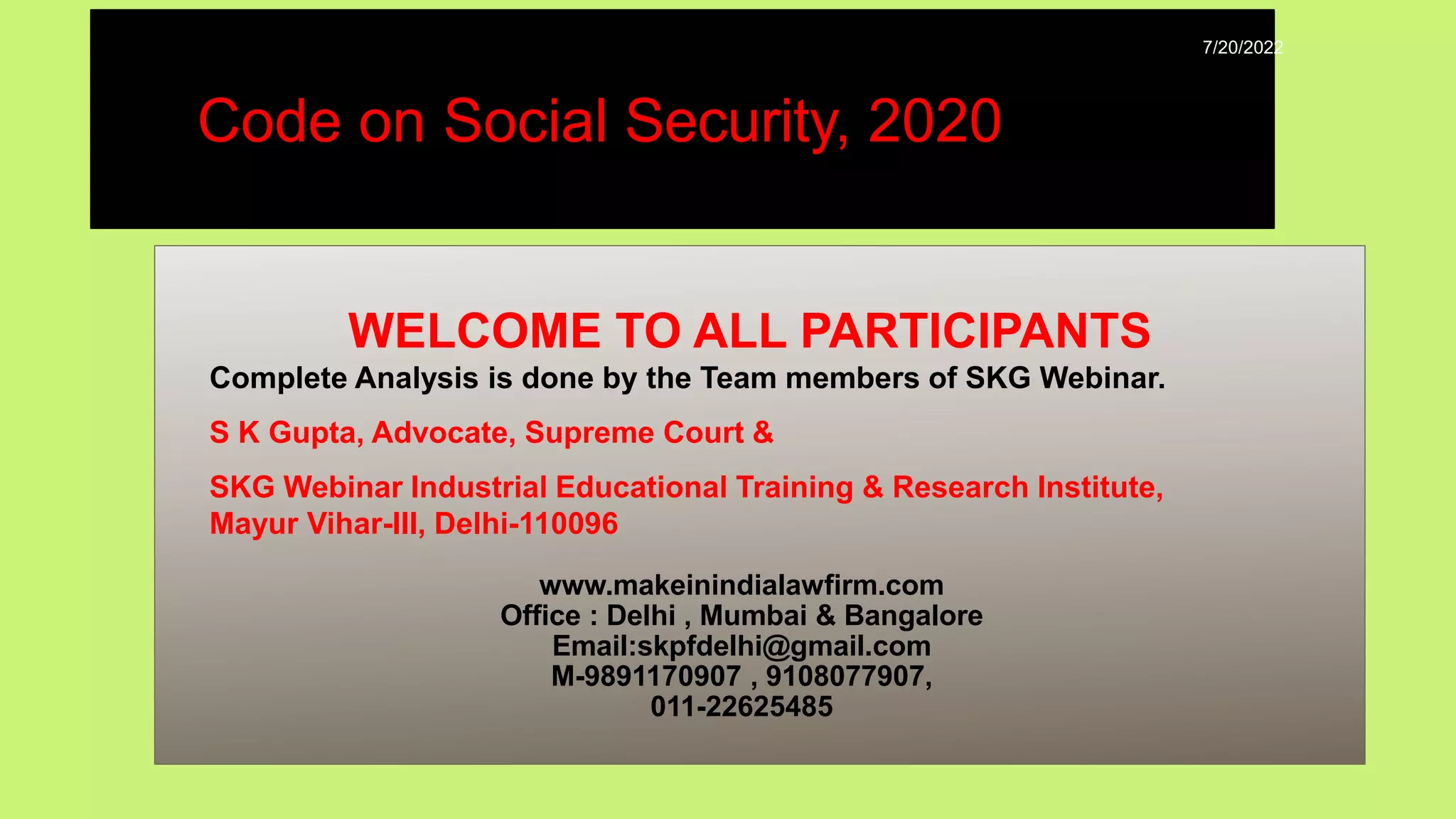 PPT on Social Secuirty Code.pptx