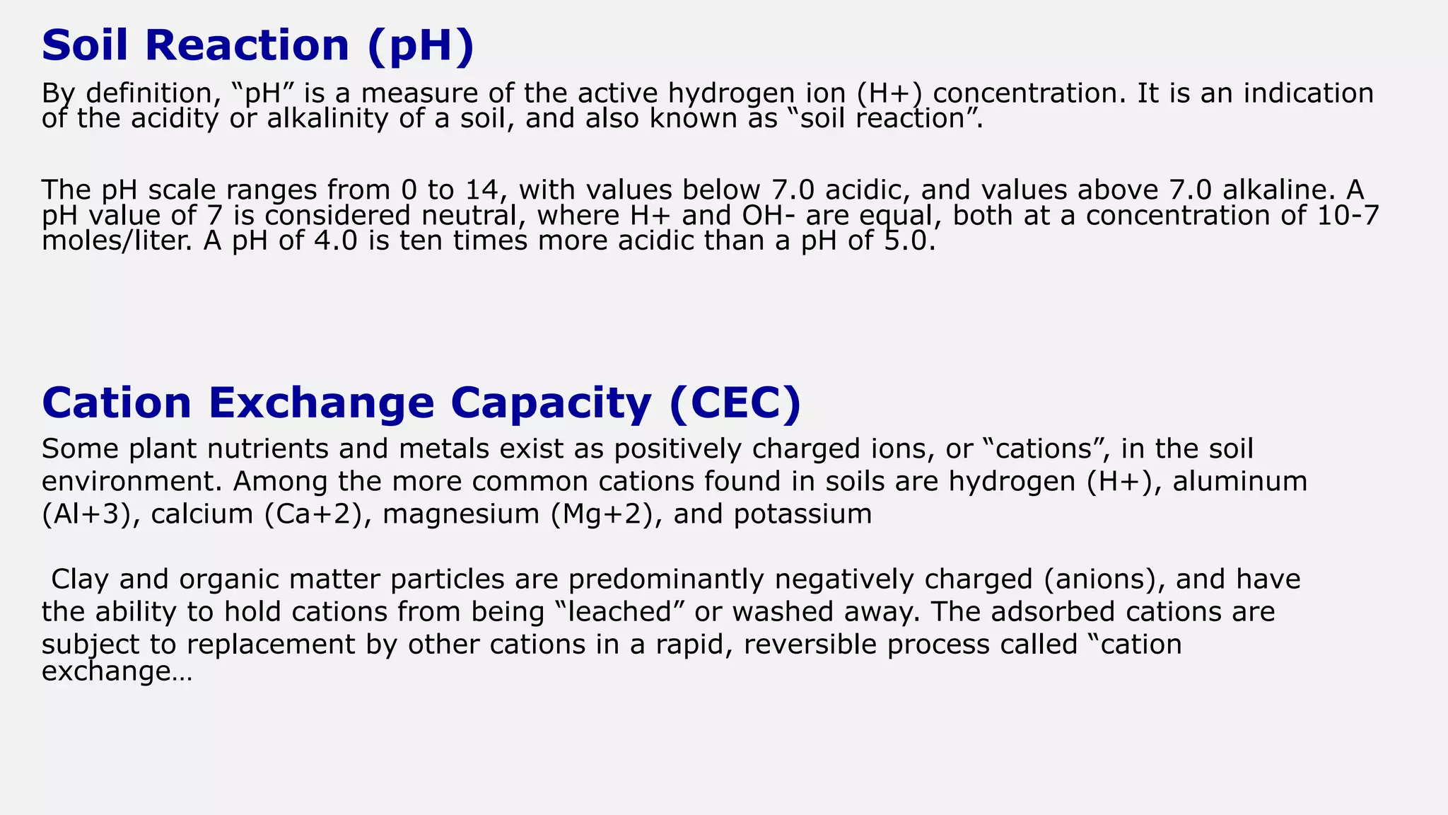 properties of soil and water , quality and quantity of soil | PPTX