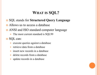 Ppt on sql injection | PPT
