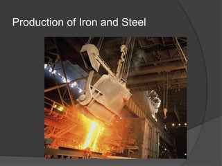 Production of Iron and Steel
 