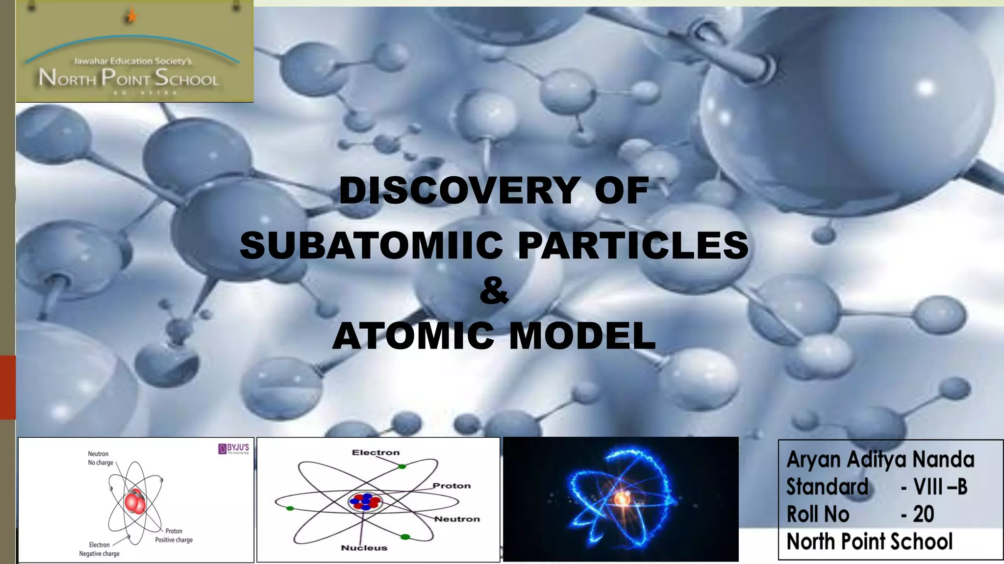 Discovery of Subatomic Particles of an Atom | PDF