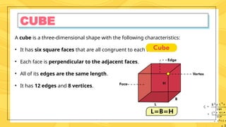 Comprehensive Guide to Volume and Surface Area in 3D Geometry | PPTX