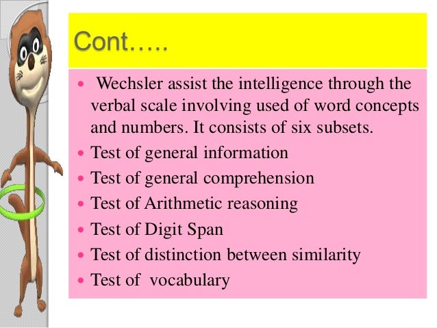 12+ Types Of Intelligence Test Ppt Pics