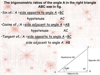 Ppt on trignometry by damini | PPTX