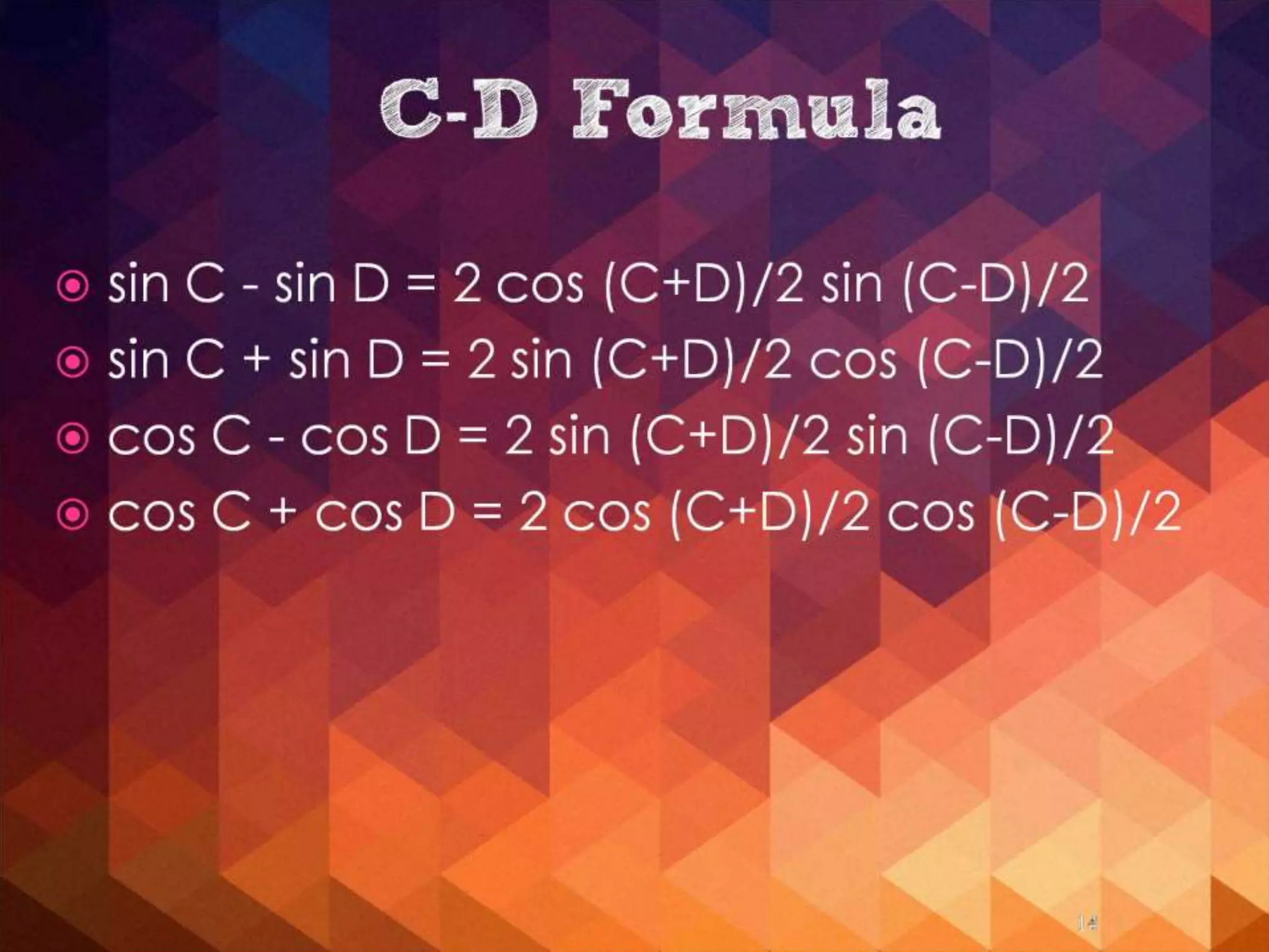 PPT on Trigonometric Functions. Class 11 | PPTX