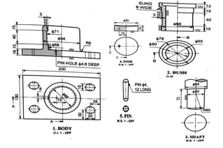 ASSEMBLY TO DETAILS OF MECHINE COMPONENTS | PPTX