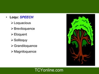 PPT on Vocabulary for Online CAT 2009 | PPT