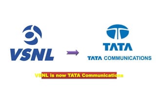Vsnl VSNL Presentation (Videsh Sanchar Nigam Limited) | PPTX