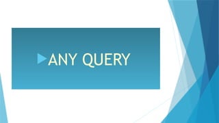 ANY QUERY
 