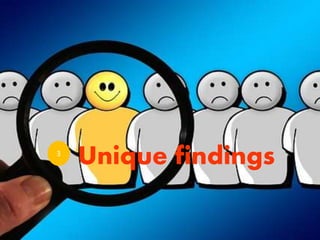 Unique findings3
 