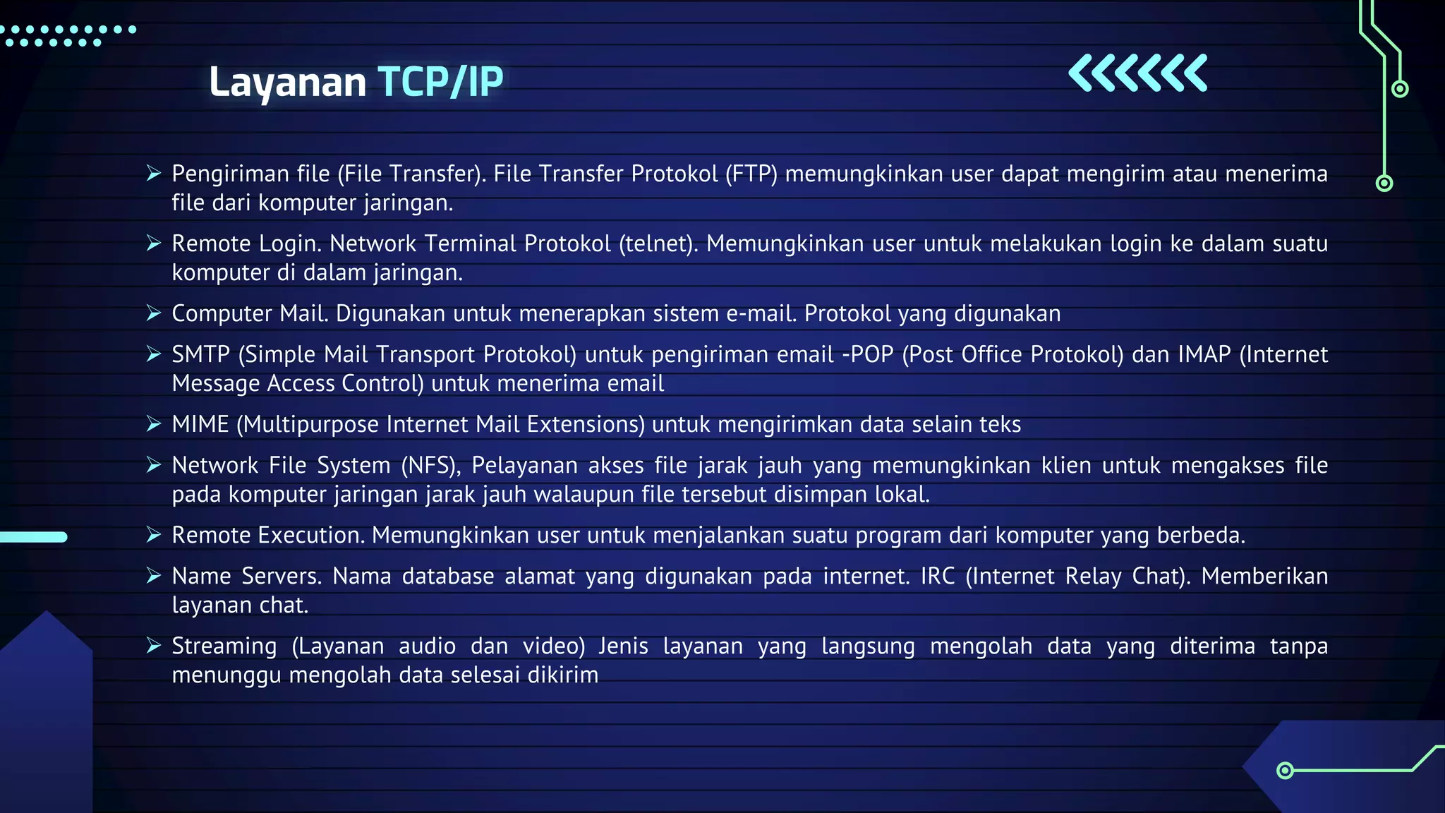 OSI Layer dan TCP/IP | PPTX